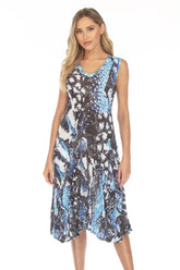 Valerie Dress - Blue Eclipse - CARINE