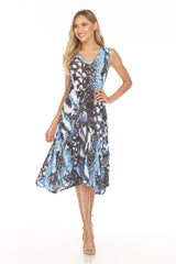 Valerie Dress - Blue Eclipse - CARINE