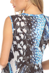 Valerie Dress - Blue Eclipse - CARINE