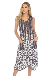 Valerie Dress - Falling Daisies - CARINE