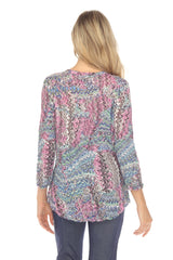 Round-Neck Top - Orchid Vibe - CARINE