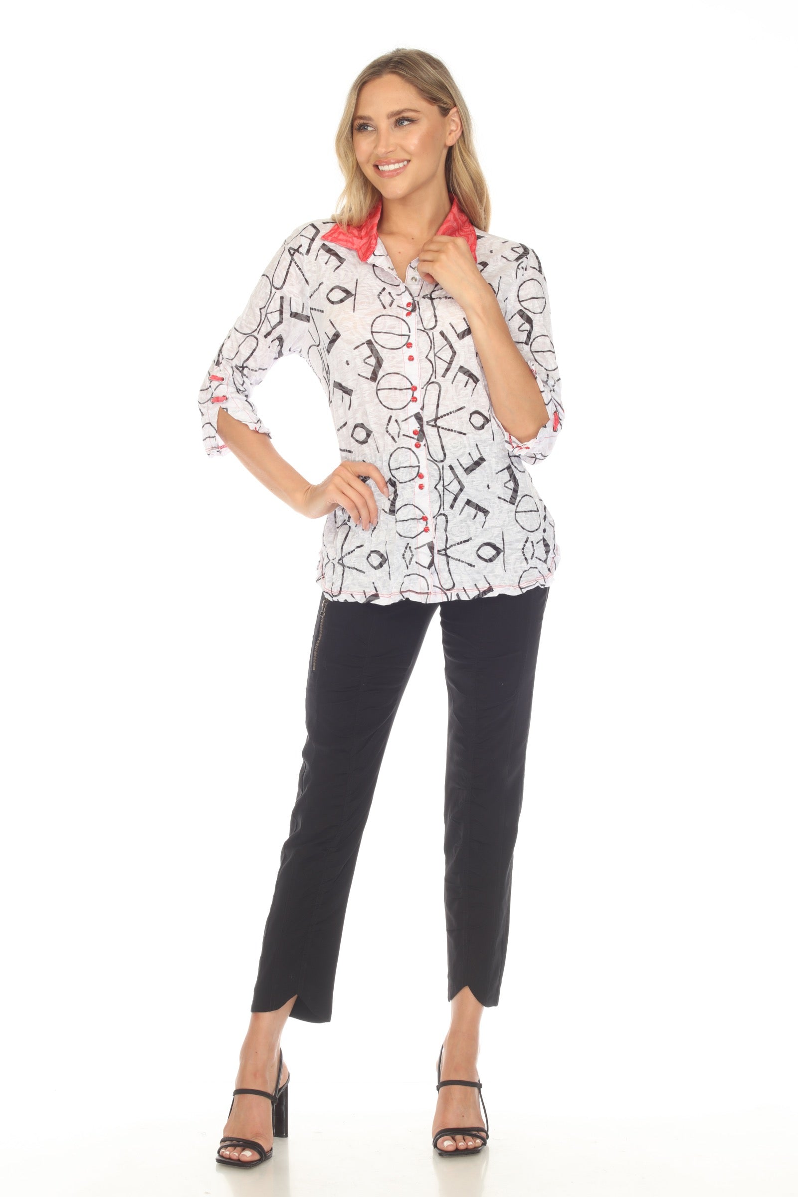 Sabrina Shirt - Vogue Font - CARINE