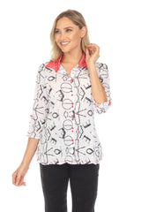 Sabrina Shirt - Vogue Font - CARINE