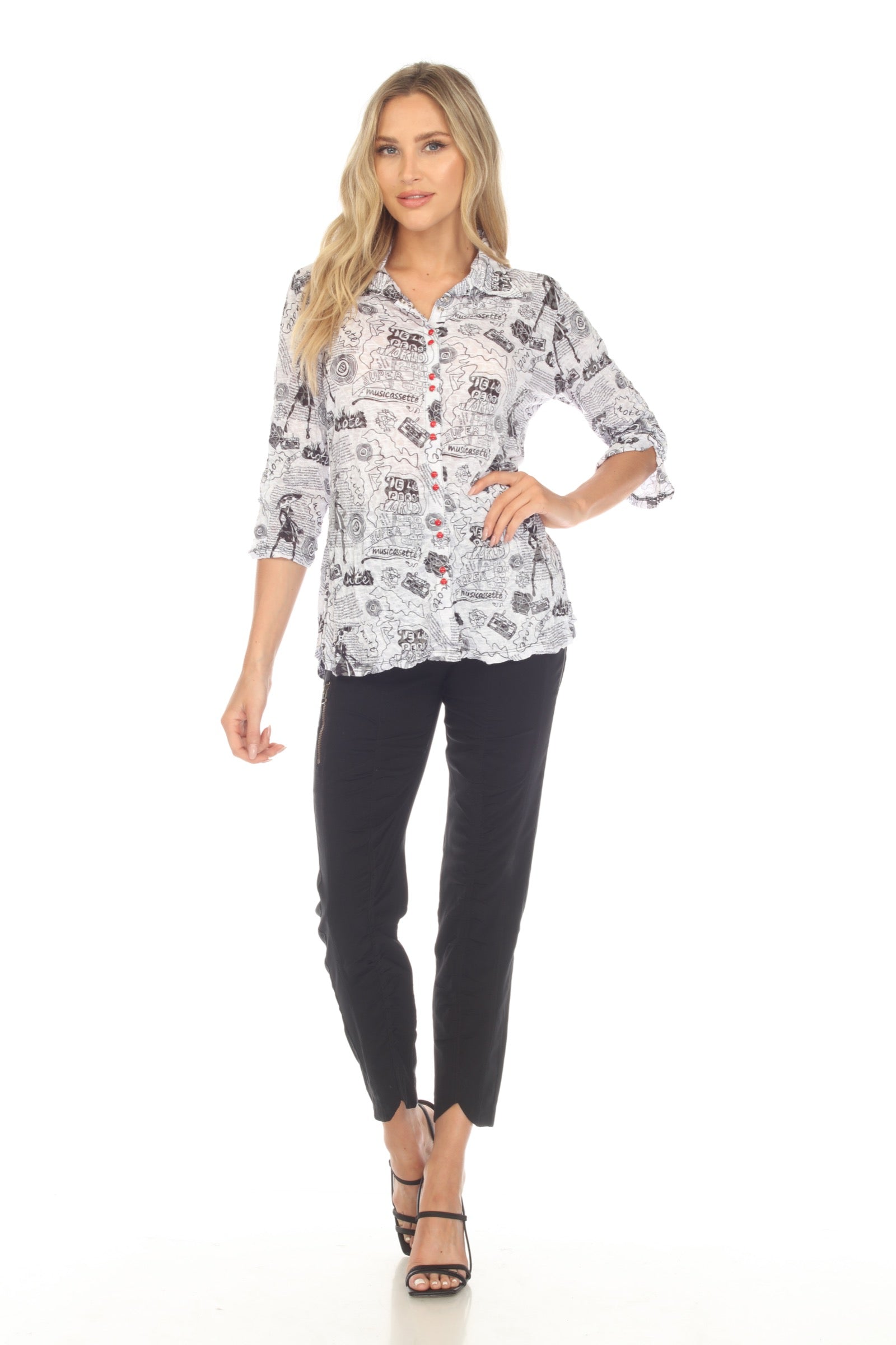 Sabrina Shirt - Music Lady - CARINE