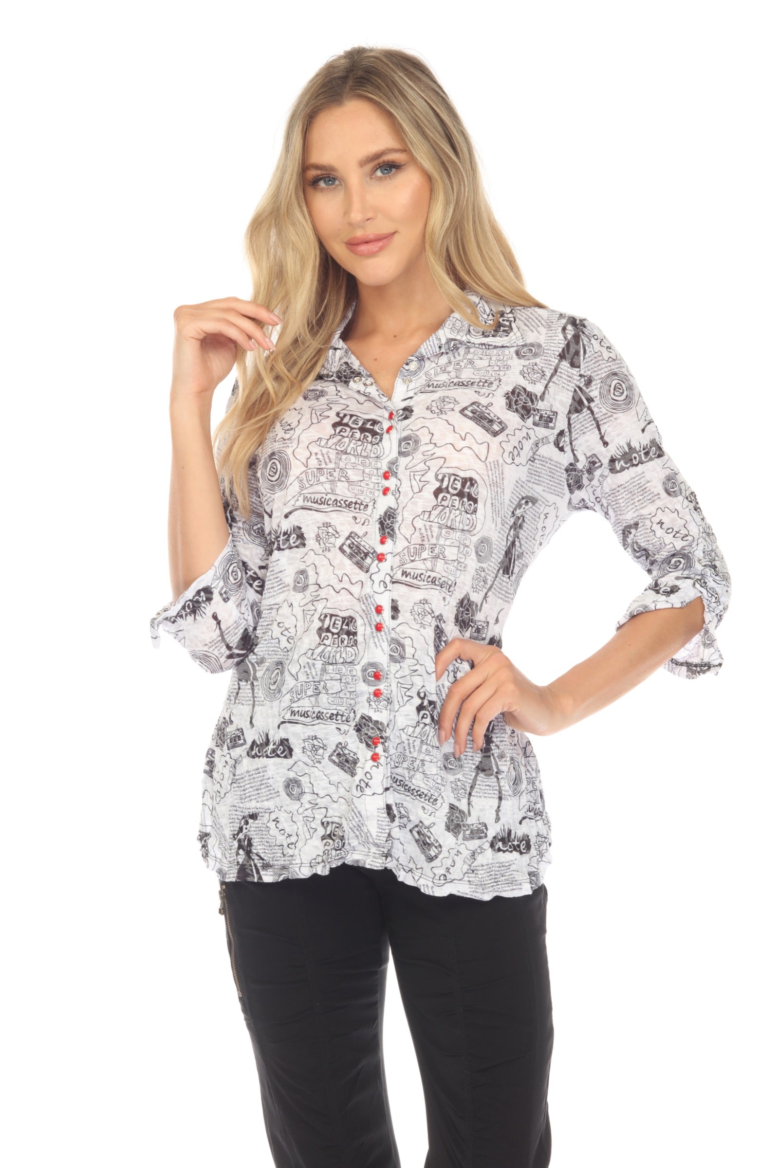 Sabrina Shirt - Music Lady - CARINE