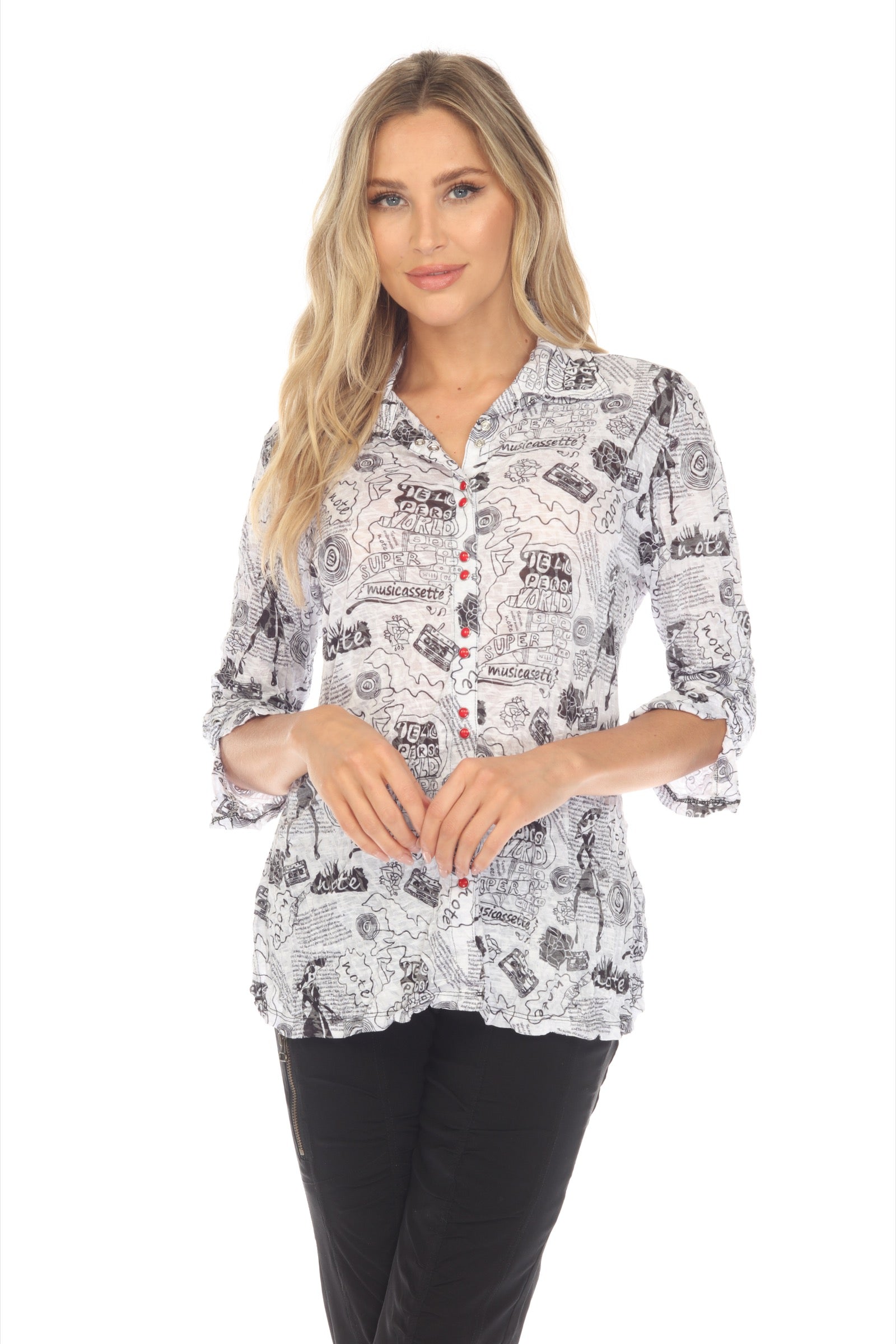 Sabrina Shirt - Music Lady - CARINE