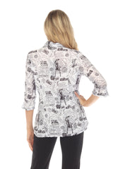 Sabrina Shirt - Music Lady - CARINE