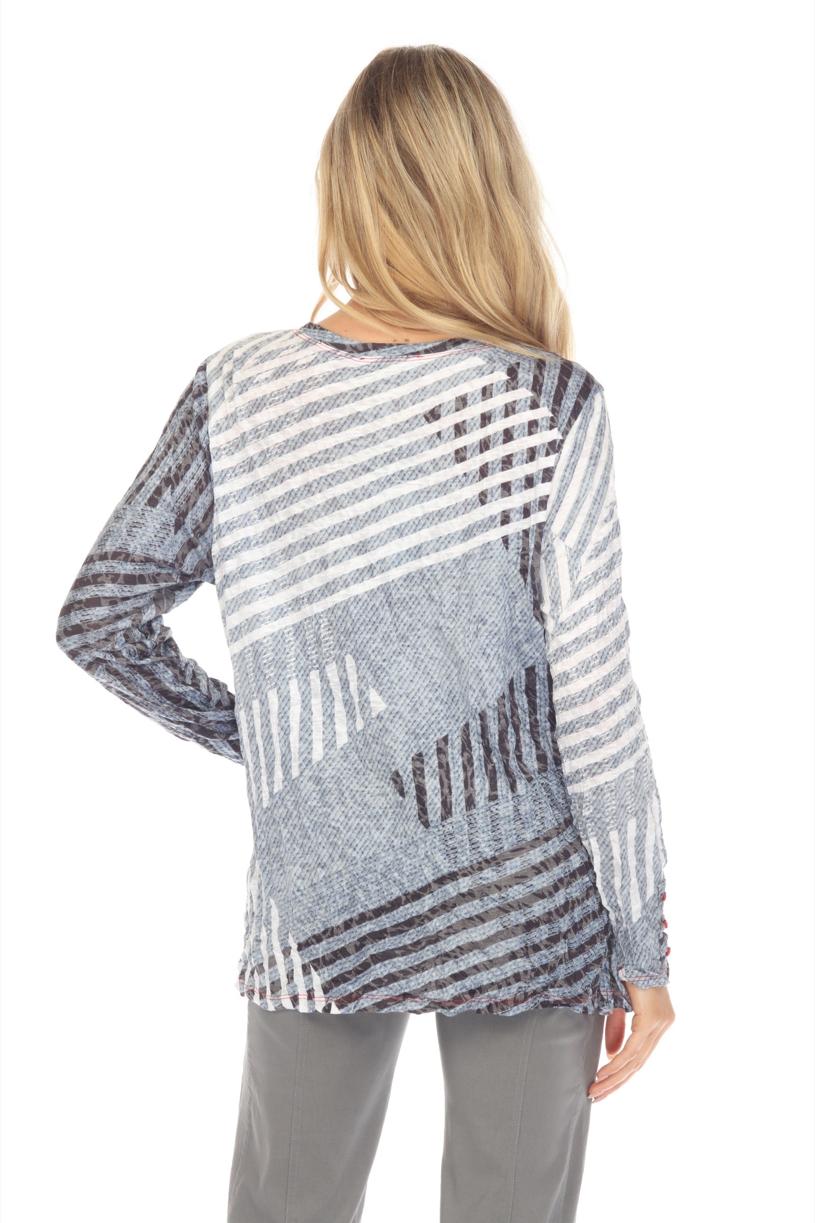 Layla Top - Slate Dash - CARINE