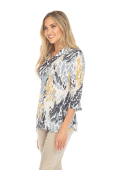 Sabrina Shirt - Safari Splash - CARINE