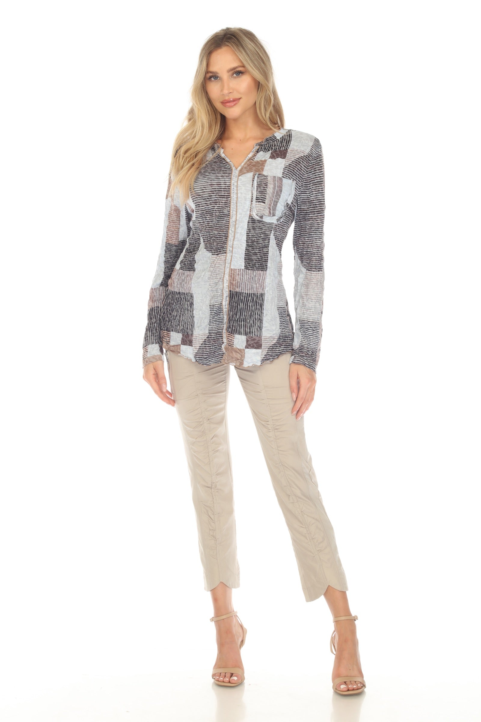 Pamela Top - Vintage Pattern - CARINE