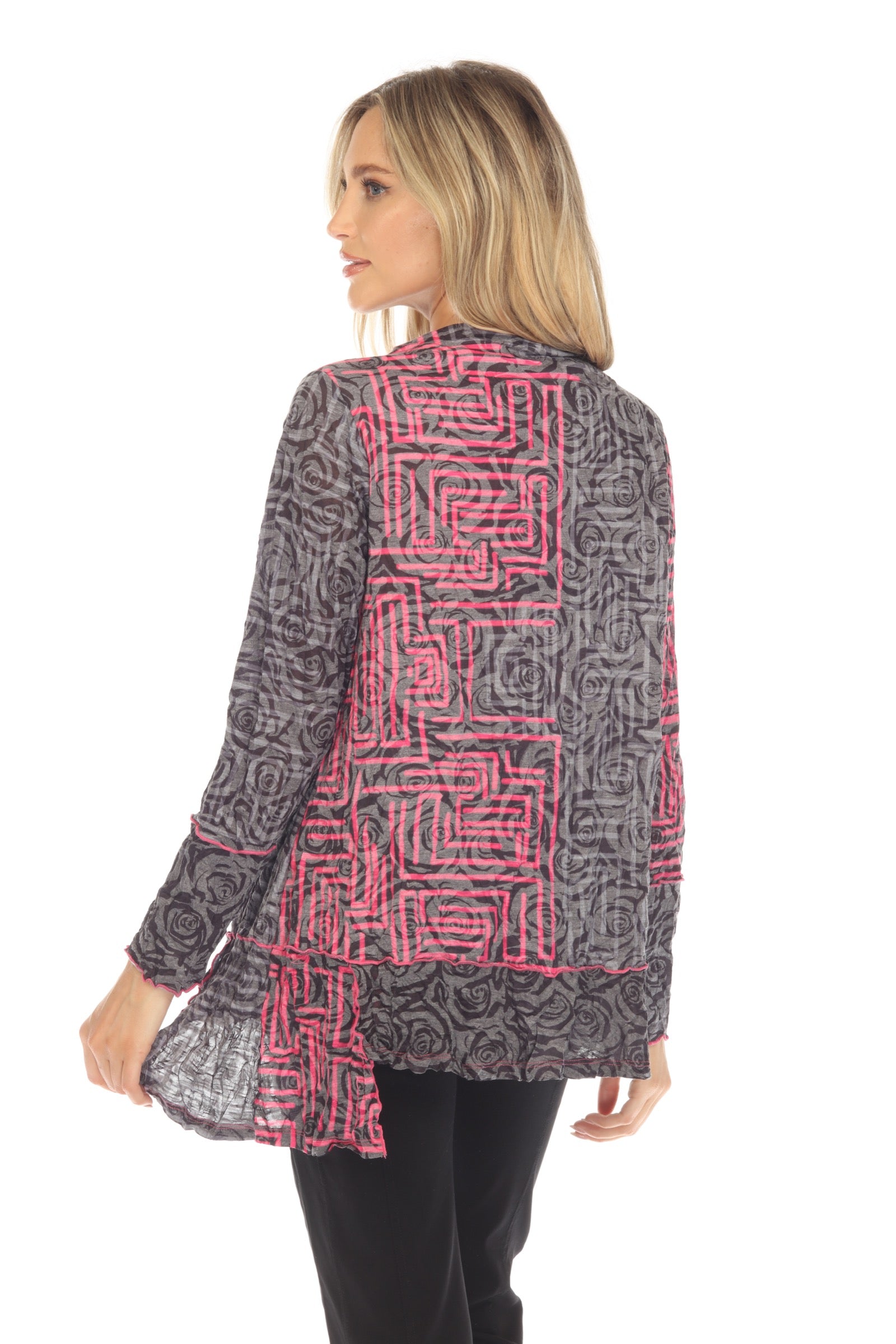 Melinda Top - Rose Puzzle - CARINE
