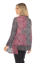 Melinda Top - Rose Puzzle - CARINE