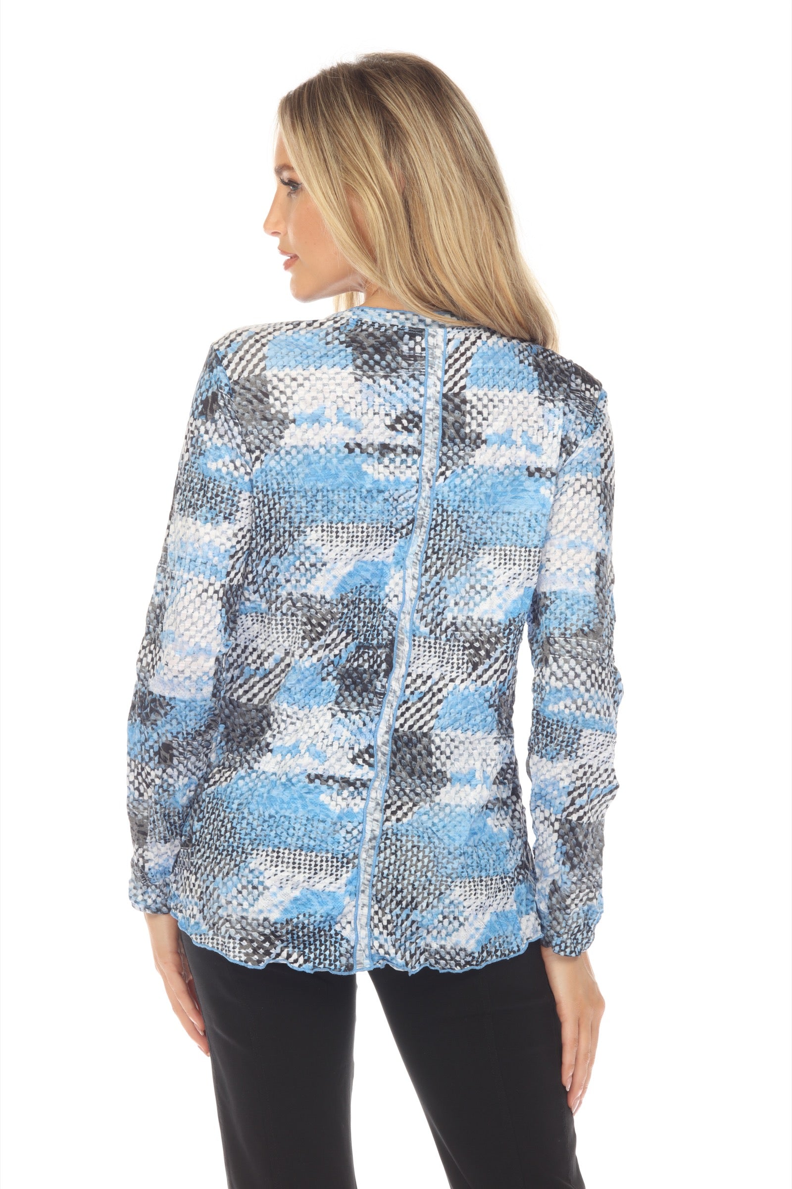 Pamela Top - Skyward Check - CARINE