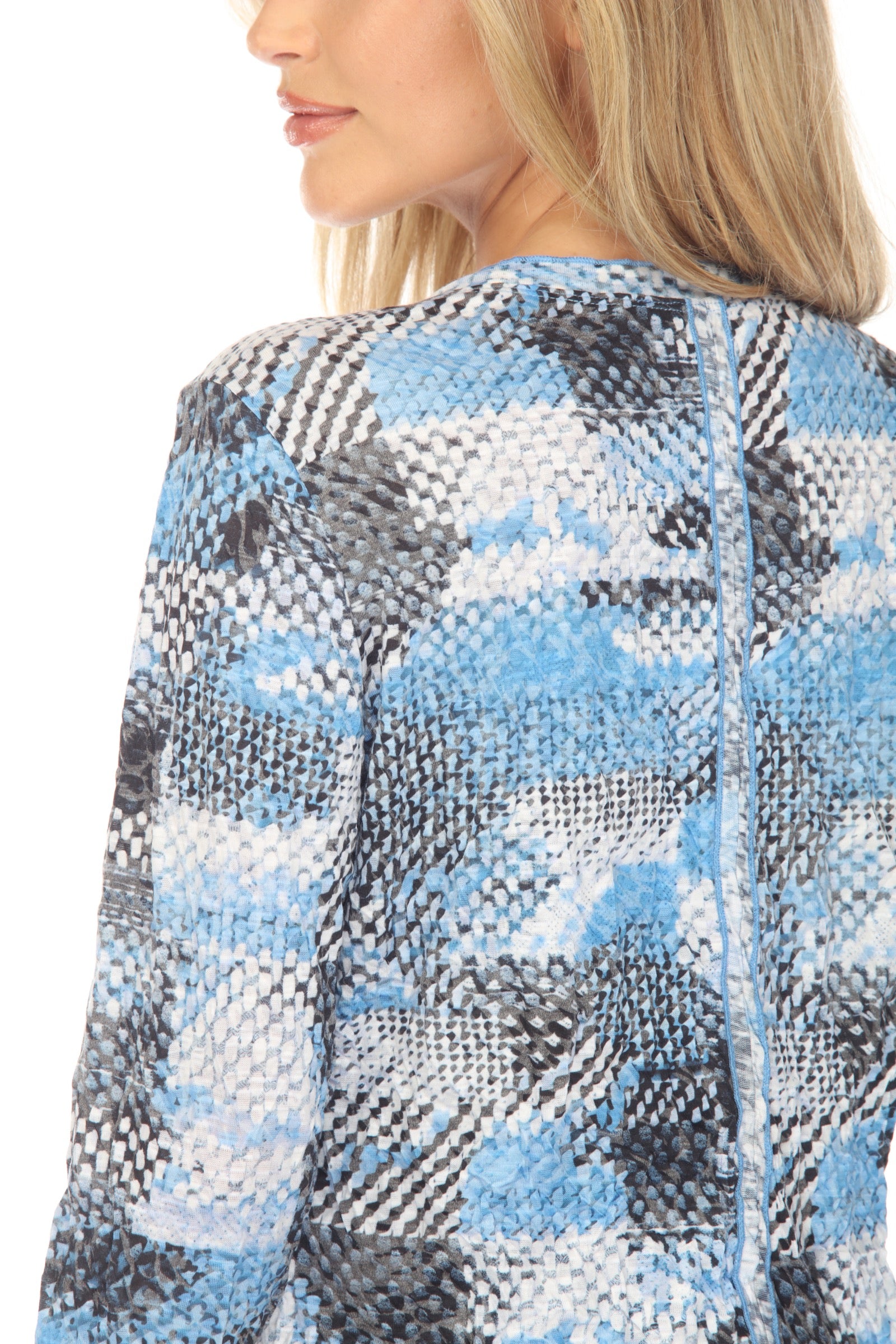 Pamela Top - Skyward Check - CARINE