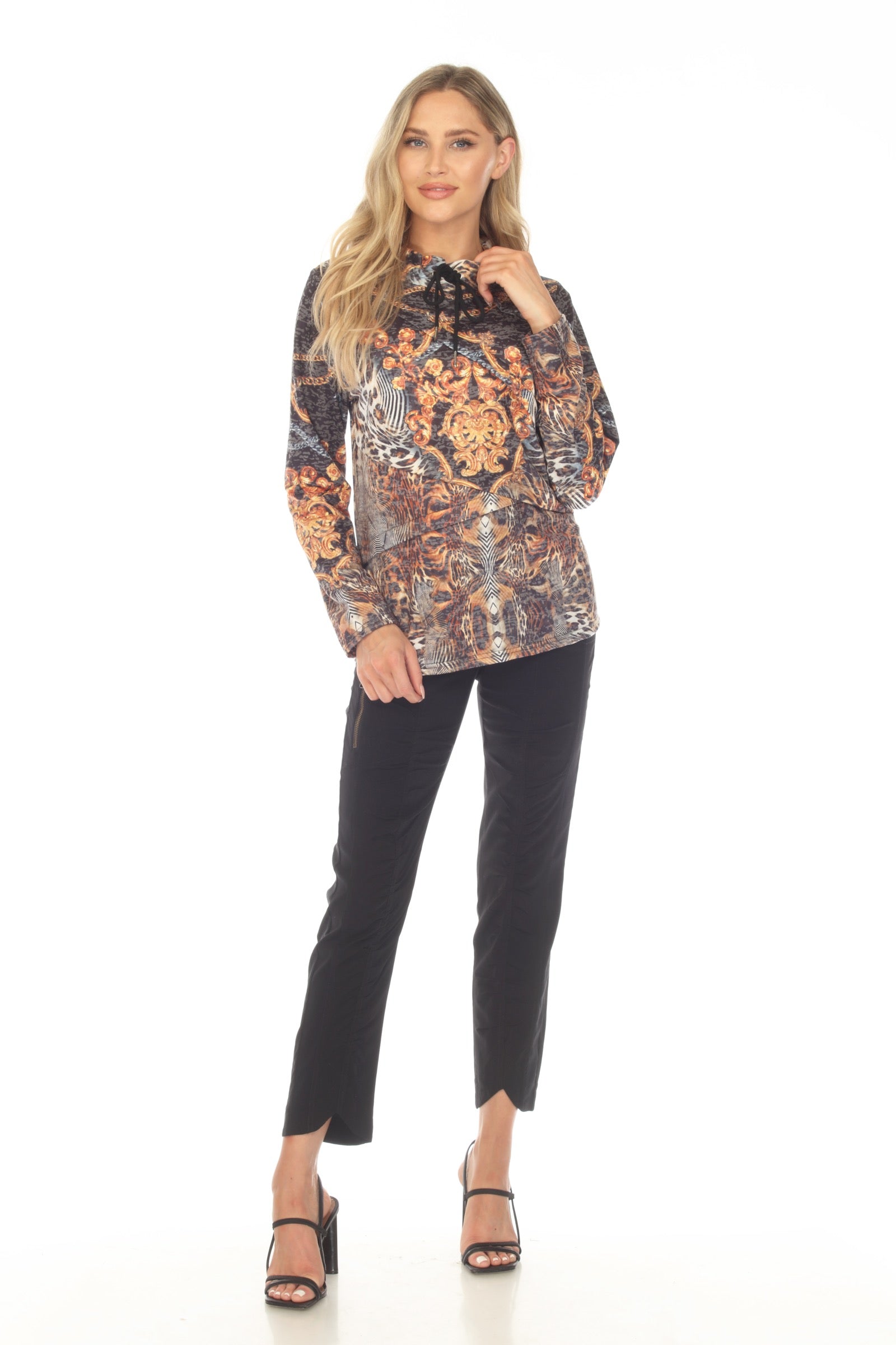 Jillian Pullover - Gilded Crest - CARINE