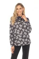 Jillian Pullover - Stamped Hearts - CARINE