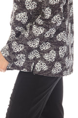 Jillian Pullover - Stamped Hearts - CARINE