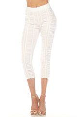 Ruched Legging Capri - CARINE
