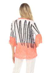 Cora Top - Mandarin Sketch - CARINE