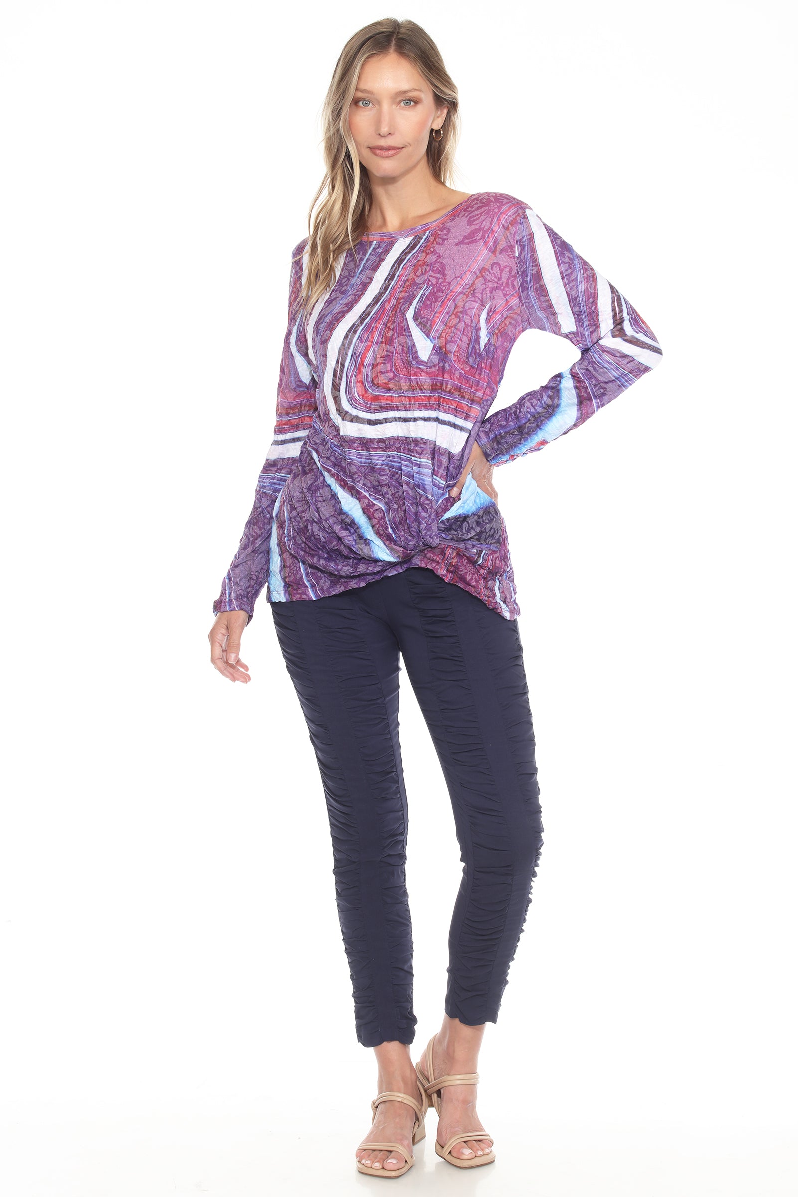 Layla Top - Velvet Drift - CARINE