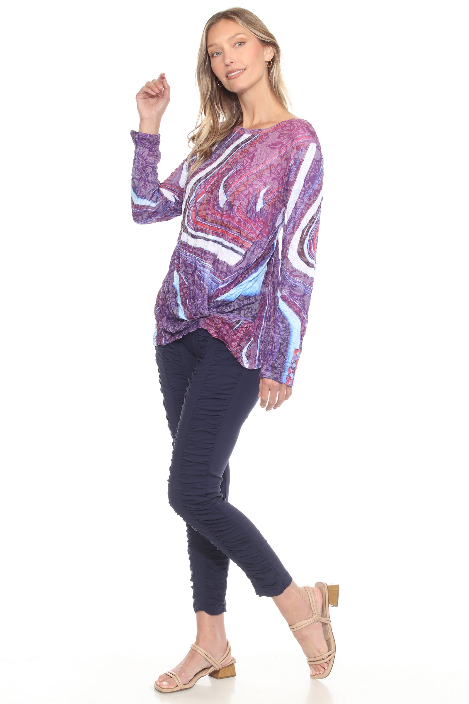 Layla Top - Velvet Drift - CARINE