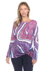 Layla Top - Velvet Drift - CARINE