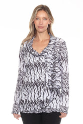 Kiley Top - Stripe Pulse - CARINE