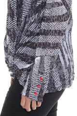 Layla Top - Graphite Weave - CARINE