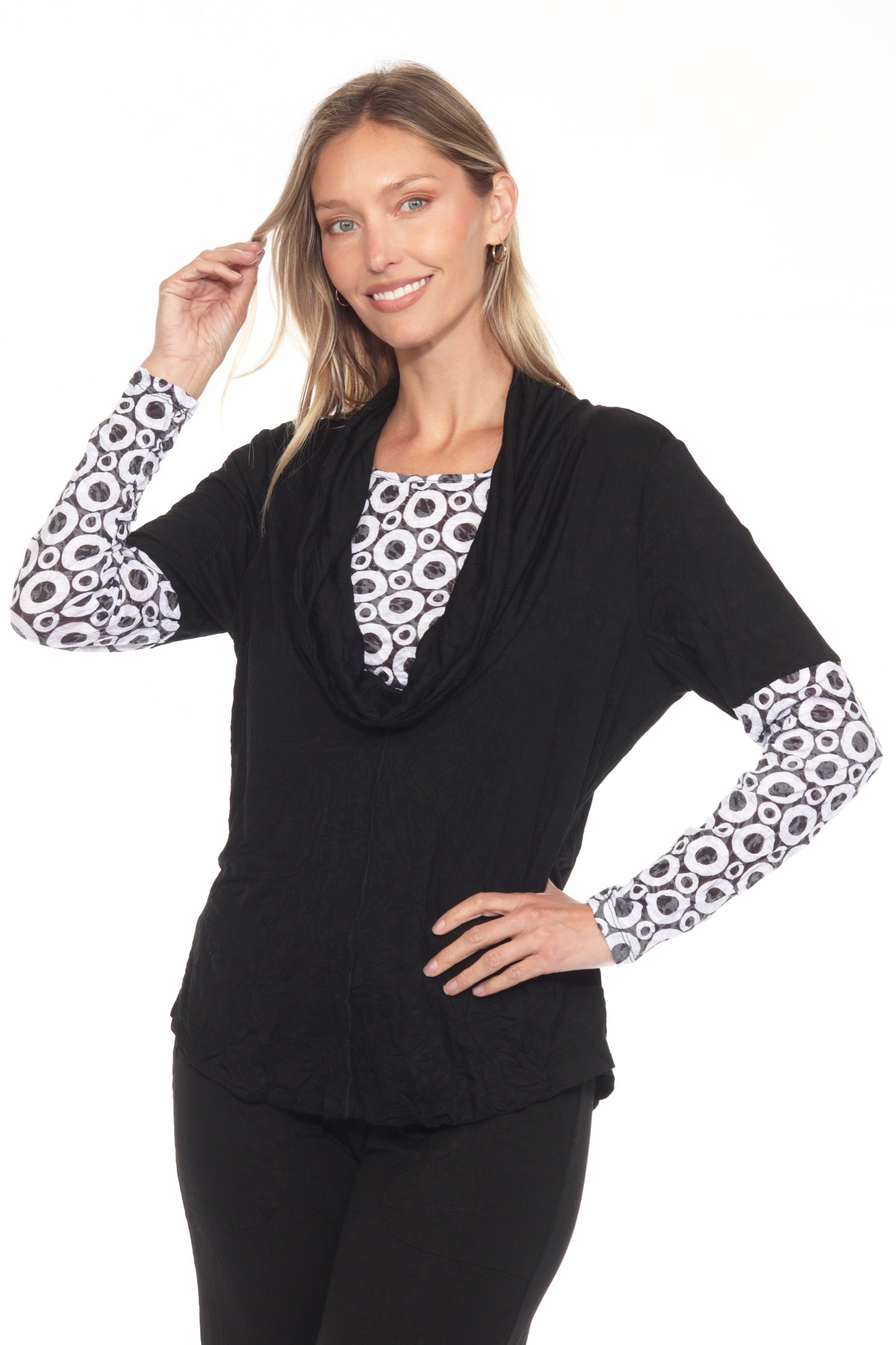 Peyton Top - Retro Dots - CARINE