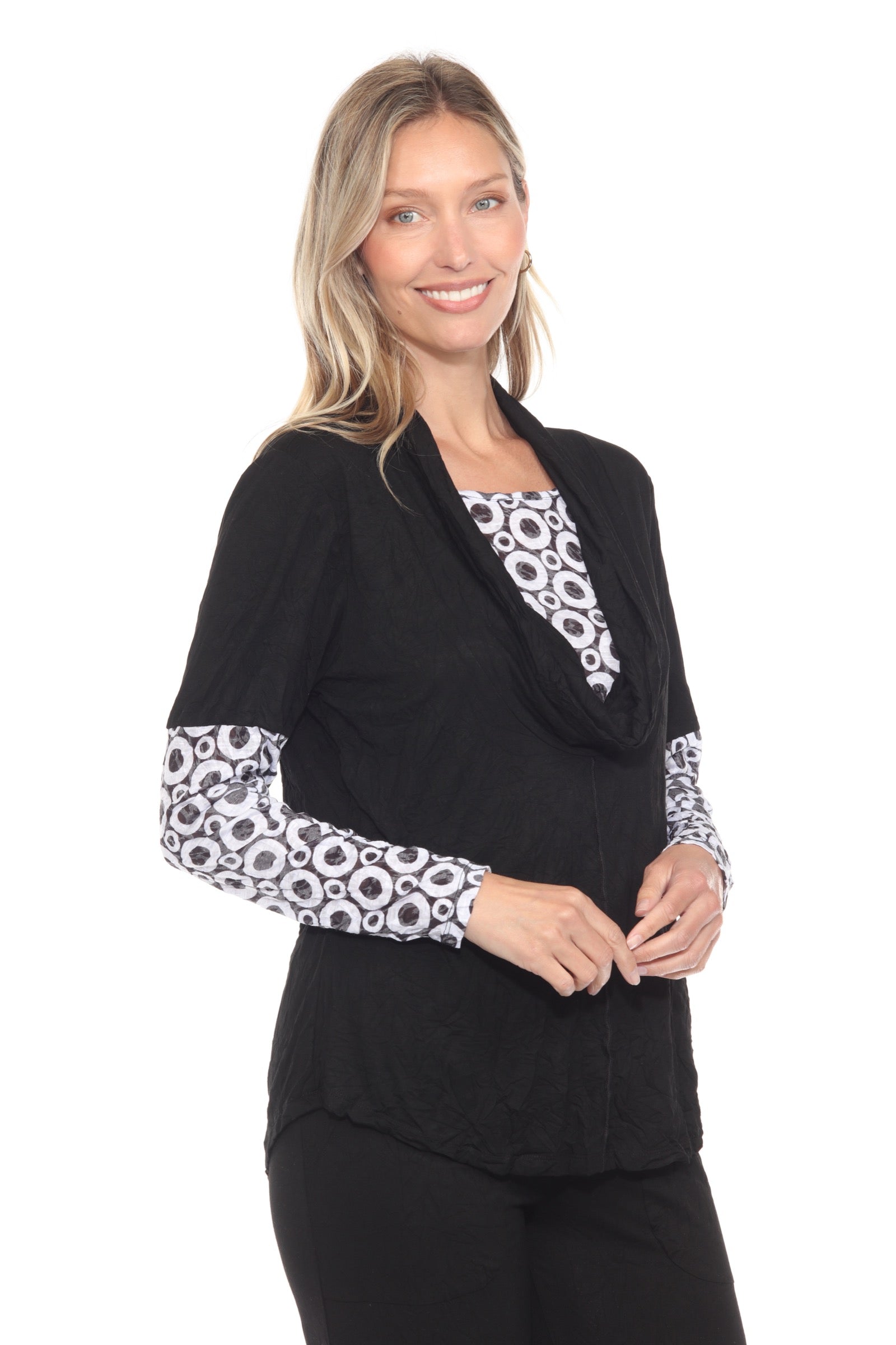 Peyton Top - Retro Dots - CARINE