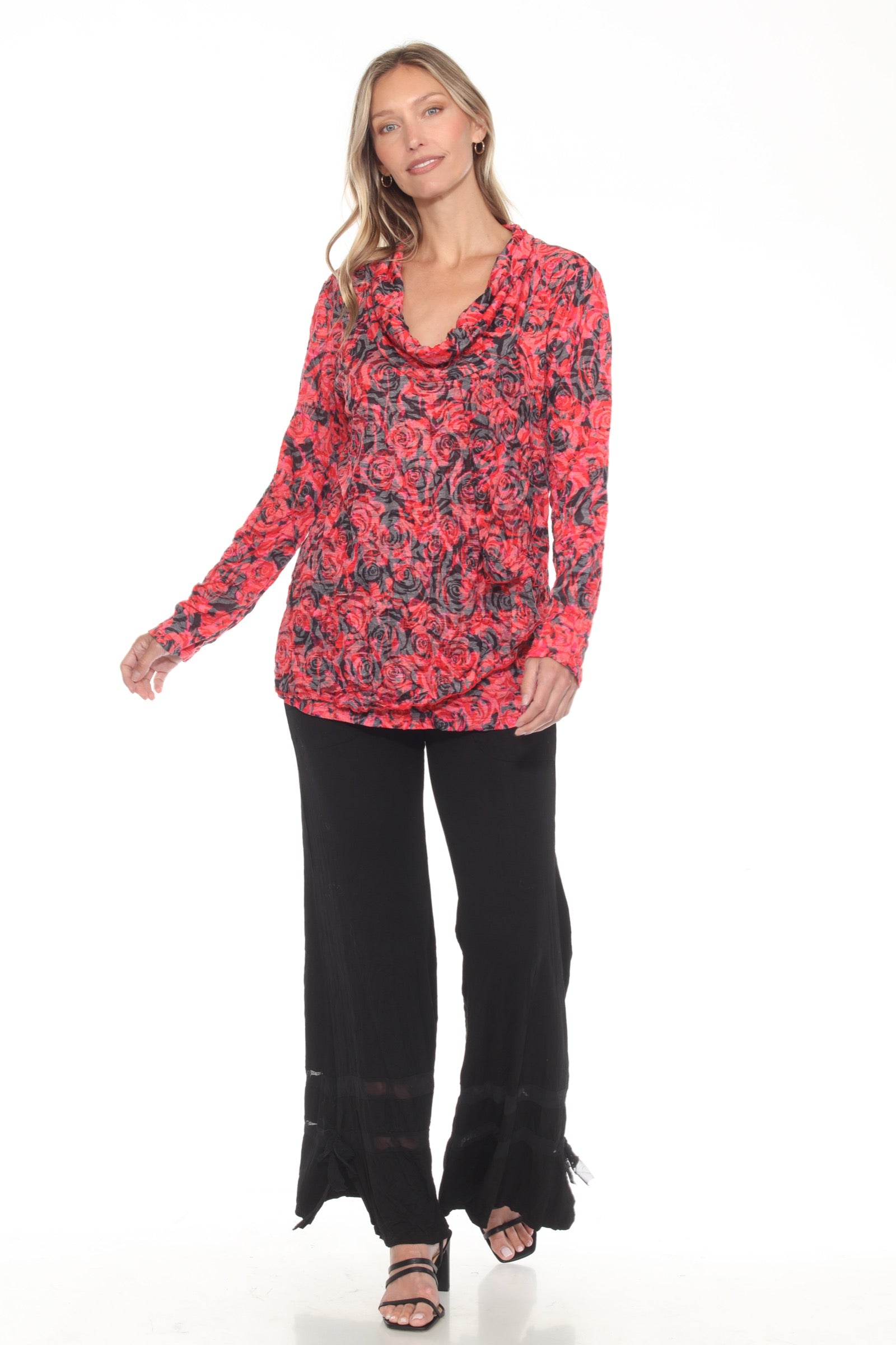 Kiley Top - Scarlet Rose - CARINE