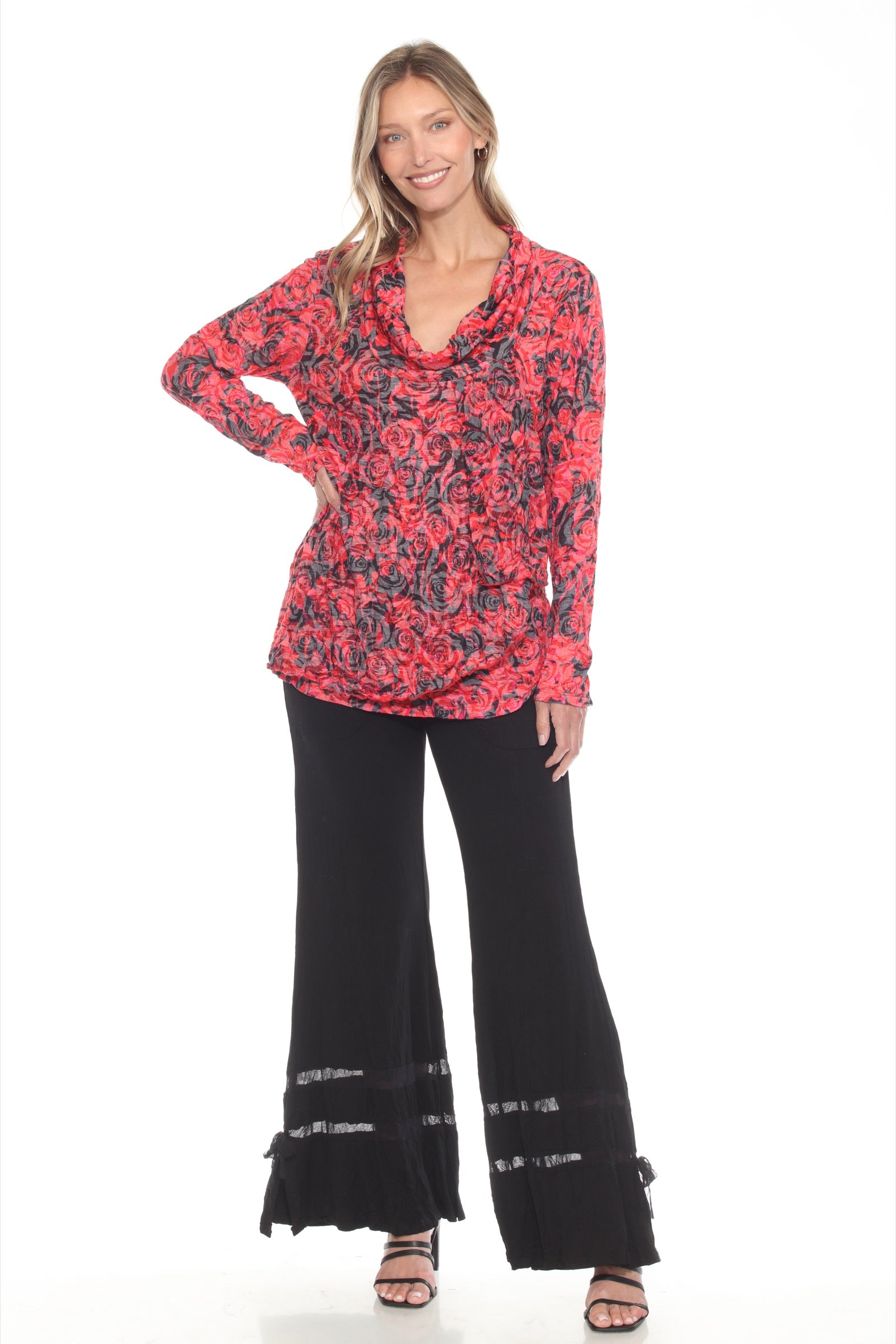 Kiley Top - Scarlet Rose - CARINE