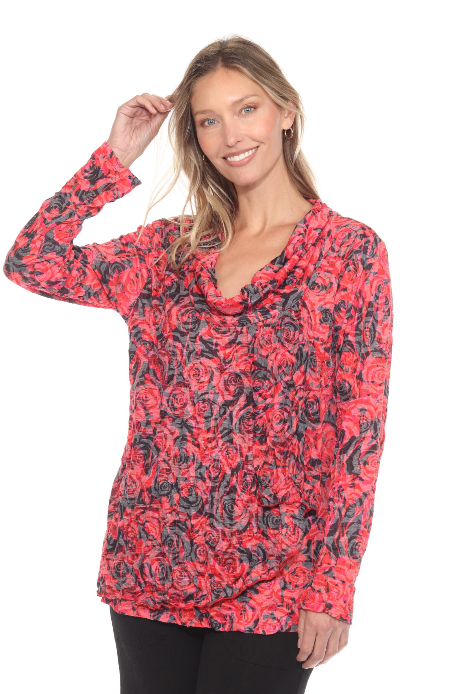 Kiley Top - Scarlet Rose - CARINE