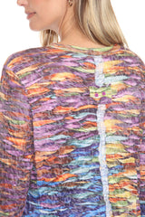 Pamela Top L/S - Sunset Ribbons - CARINE