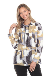 Jillian Pullover - Modern Circles - CARINE