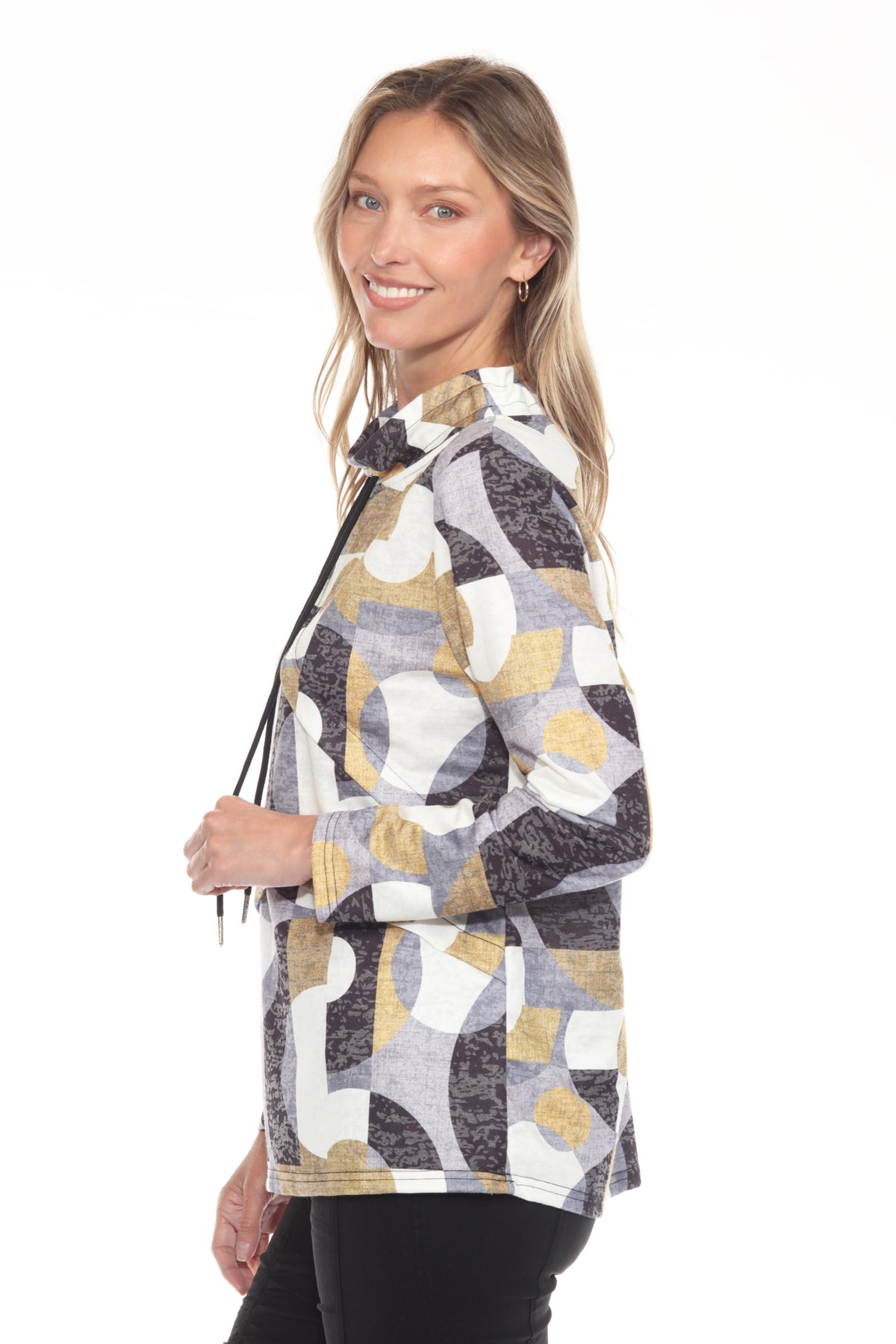 Jillian Pullover - Modern Circles - CARINE