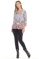 Julia Top - Wood Drift - CARINE