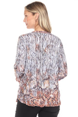 Julia Top - Wood Drift - CARINE