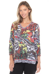 Julia Top - Tropic Fusion - CARINE