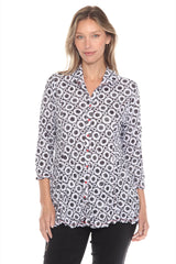 Selena Shirt - Retro Dots - CARINE