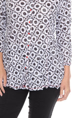 Selena Shirt - Retro Dots - CARINE