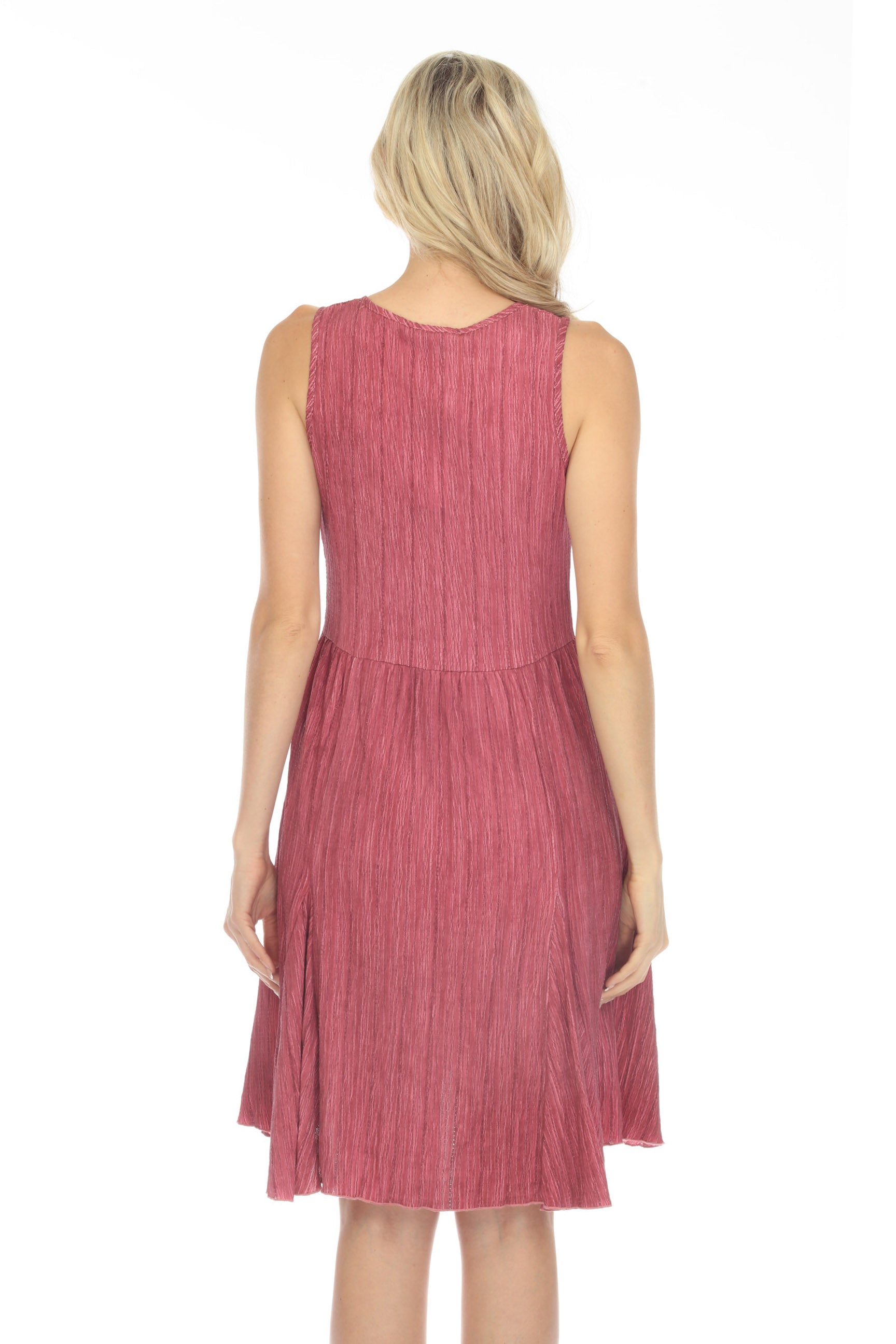 Sleeveless Two Pocket Sundress - CARINE