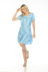 Riley Dress - Wispy Sky - CARINE