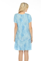 Riley Dress - Wispy Sky - CARINE