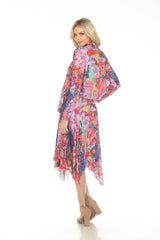 Priscilla Dress - Abstract Art - CARINE