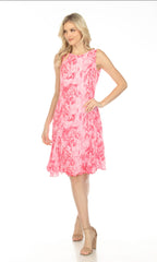 Veronica Dress - Crimson Rose - CARINE