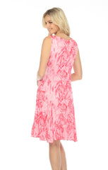 Veronica Dress - Crimson Rose - CARINE