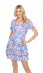Daisy Dress - Floral Glimmer - CARINE