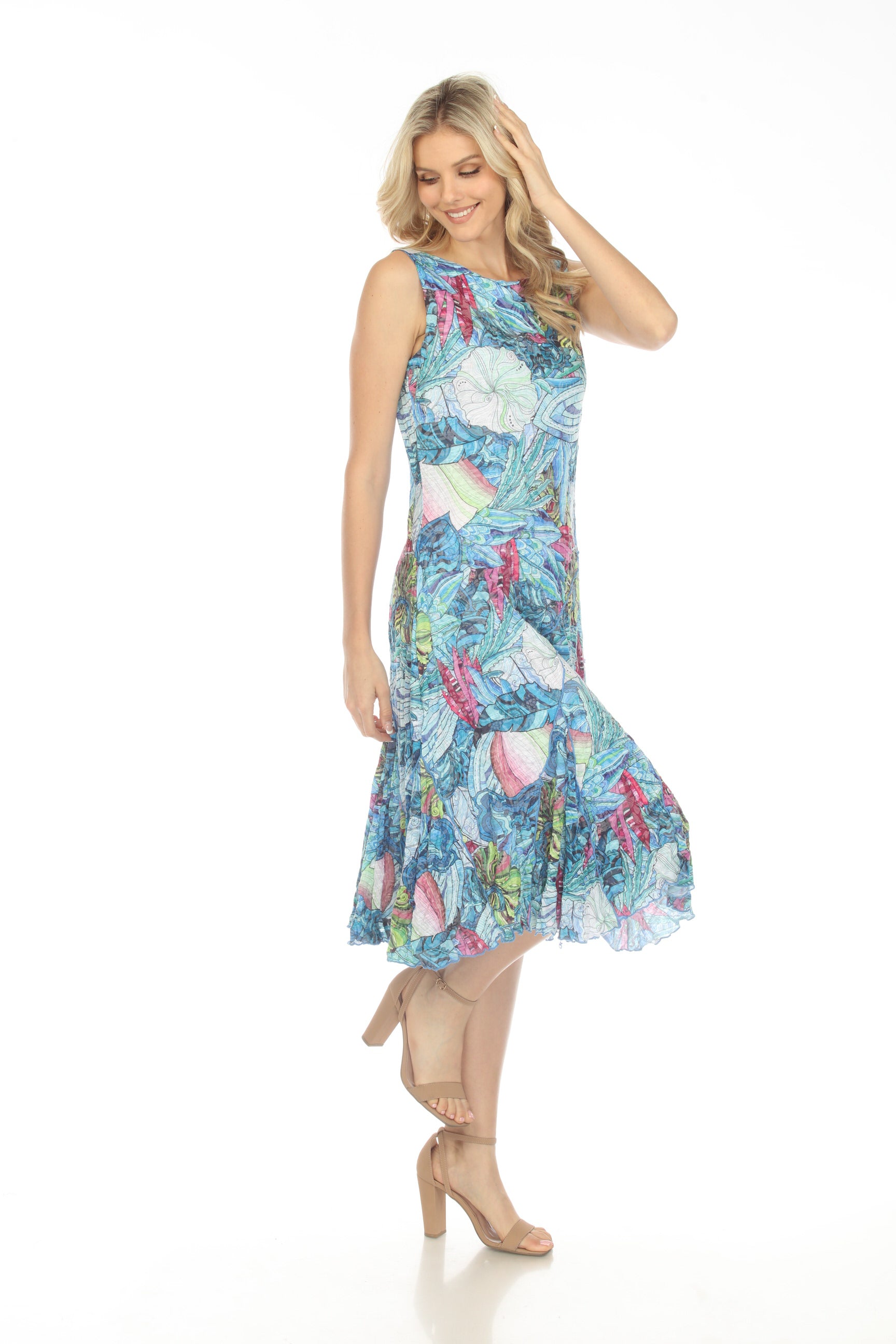 Gwen Dress - Moonlight Lush - CARINE