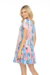 Dakota Dress - Palm Twilight - CARINE